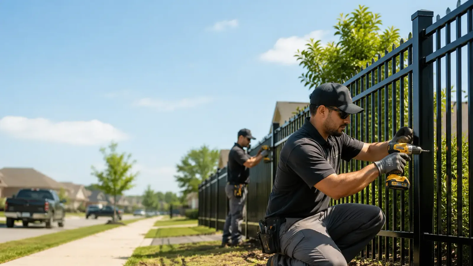 Metal Fence Installation in Point Lookout, NY